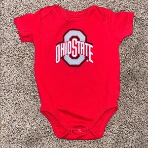 Ohio State Scarlet Kids Bodysuit